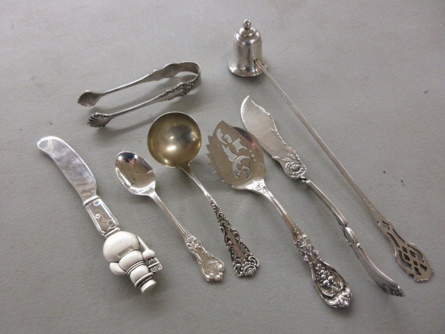 STERLING SILVER AND PLATED SERVEWARE