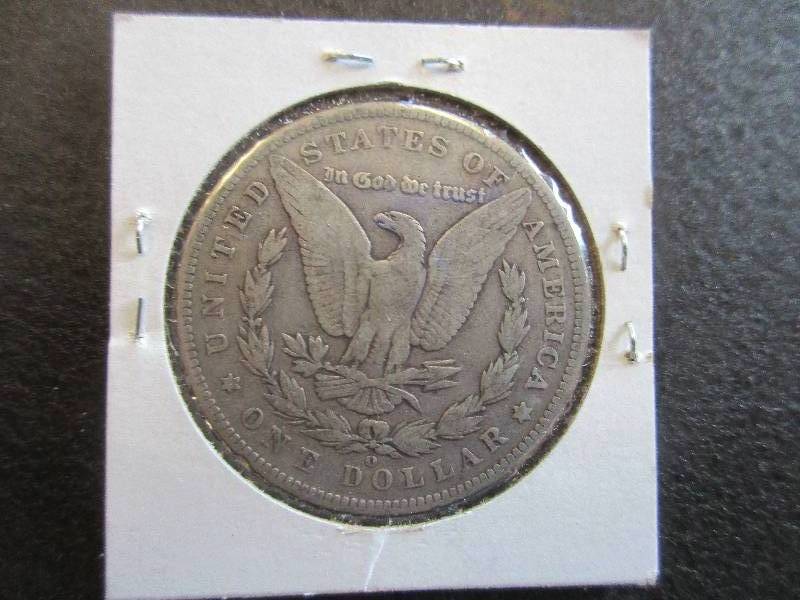 1896-O Morgan Silver Dollar