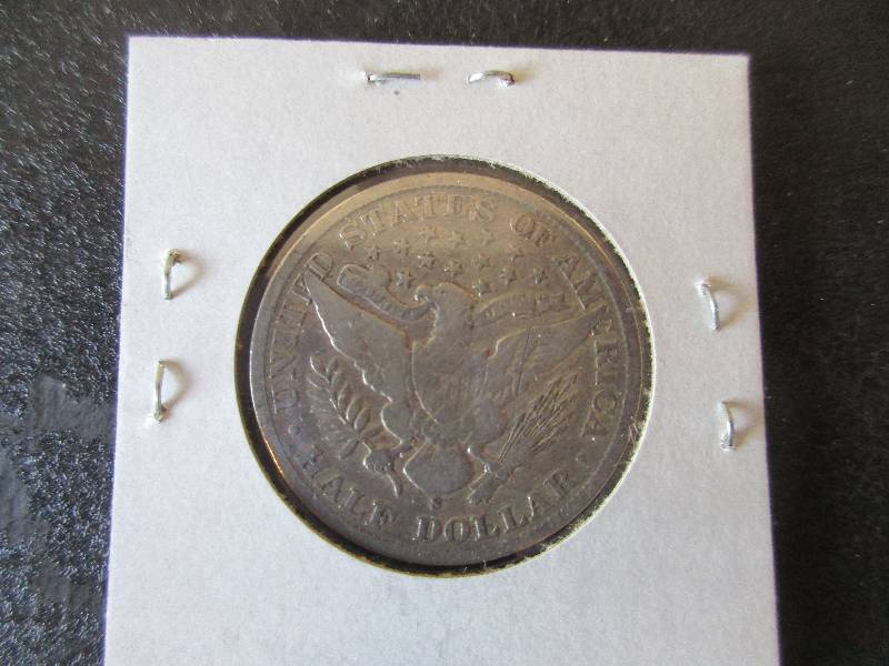 1906-S Barber Half Dollar