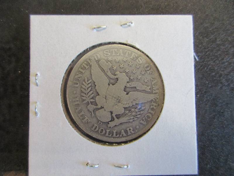 1907-D Barber Half Dollar