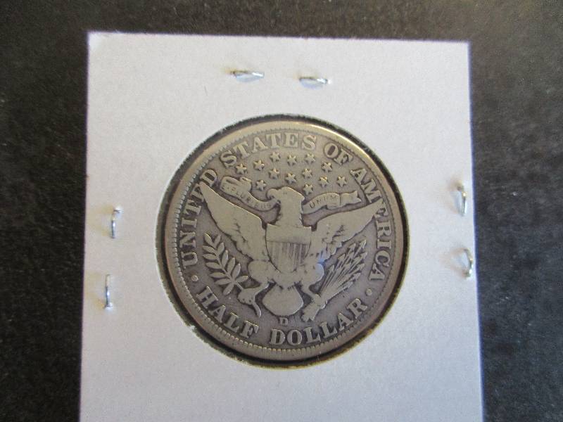 1907-D Barber Half Dollar