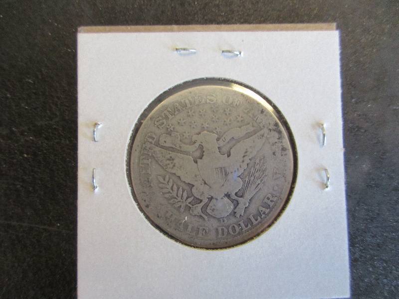 1908-D Barber Half Dollar