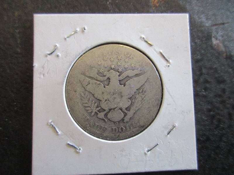 1908-O Barber Half Dollar