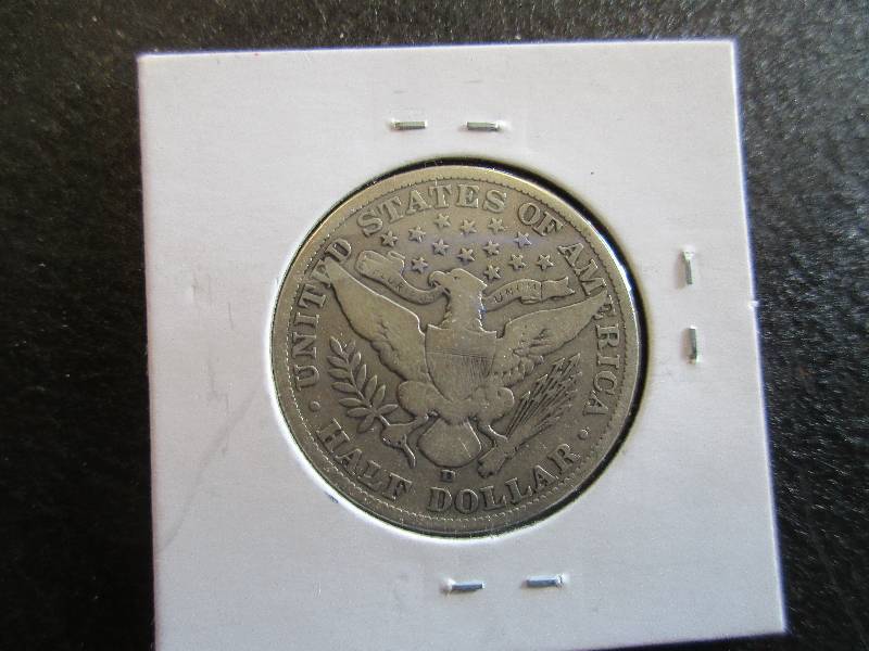 1911-D Barber Half Dollar