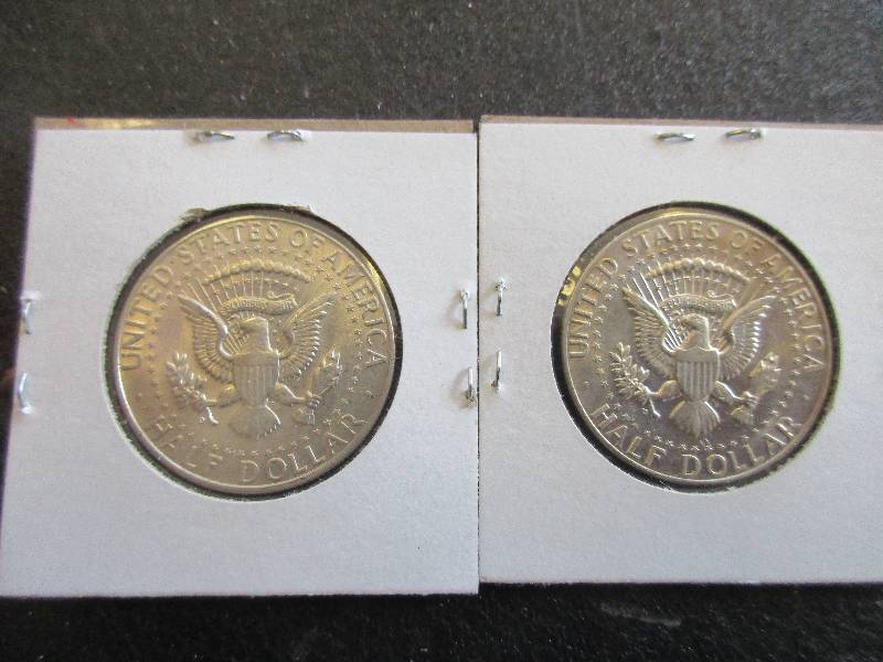 (2) 1964 KENNEDY HALF DOLLARS