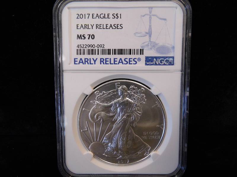 2017 Eagle Liberty Dollar Coin - Silver