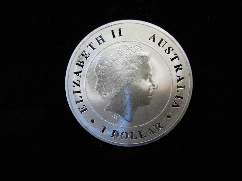 2014 Austrailian Dollar Coin - Silver