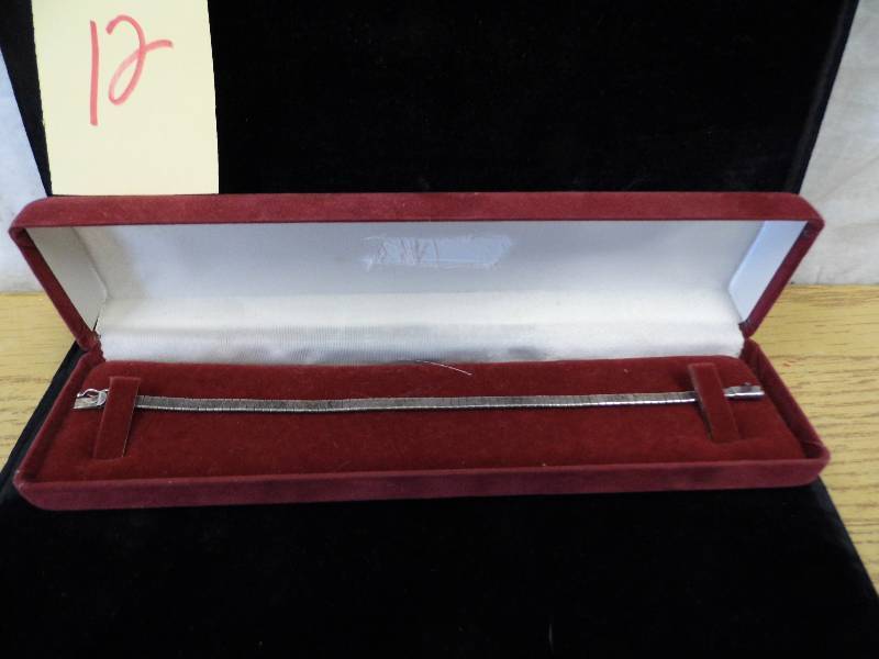 Vintage Sterling Silver Tennis Bracelet