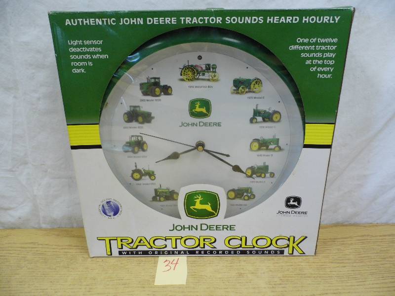 John Deere Clock
