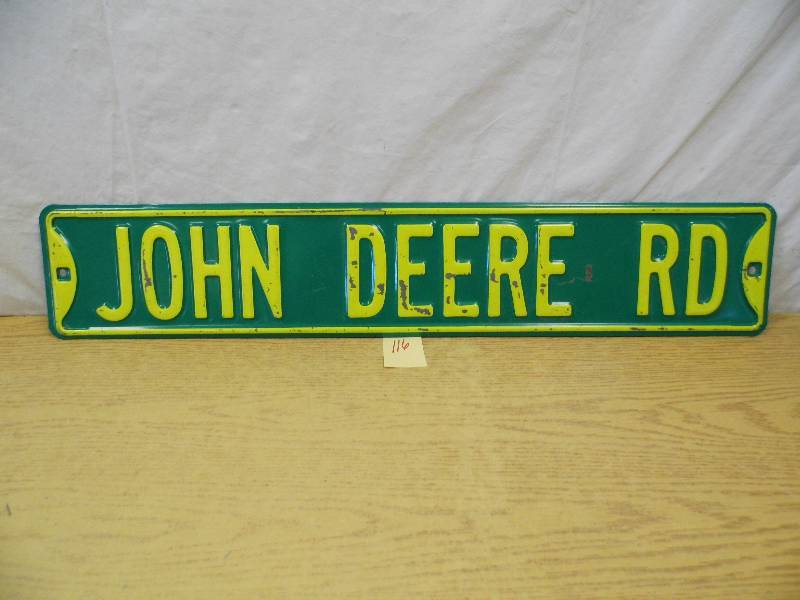 John Deere Rd Sign