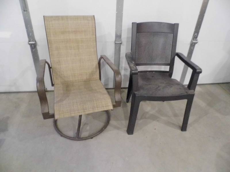 Swivel Rocker Patio Chair - Platic Chair