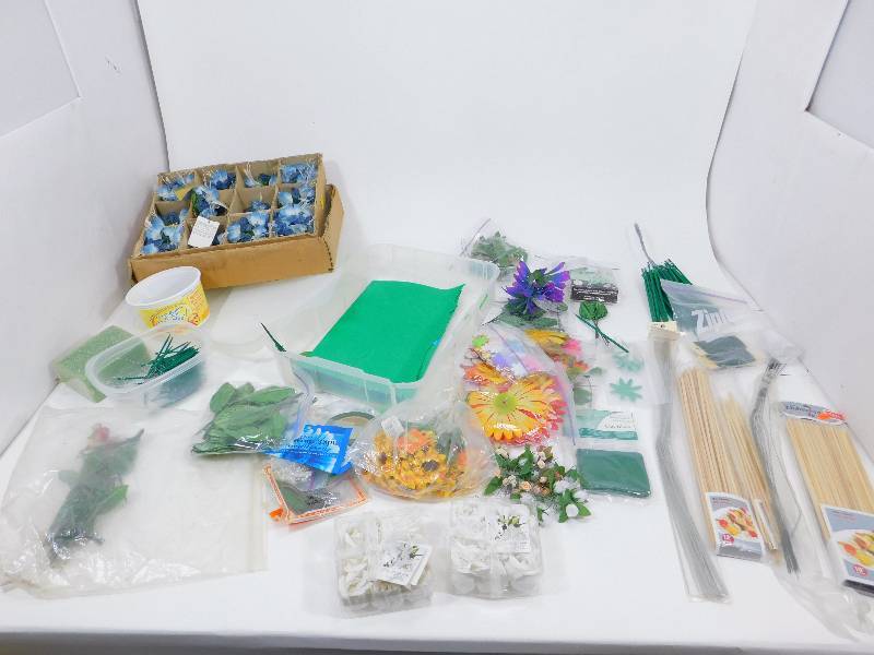 Lot Of Flower Making Items