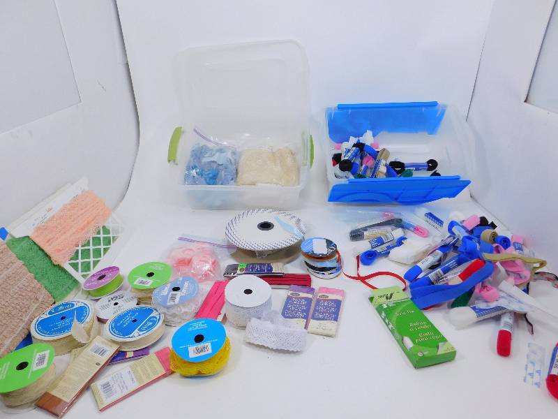 Ribbon and Sew On Hook & Loop Fastener (Velcro)
