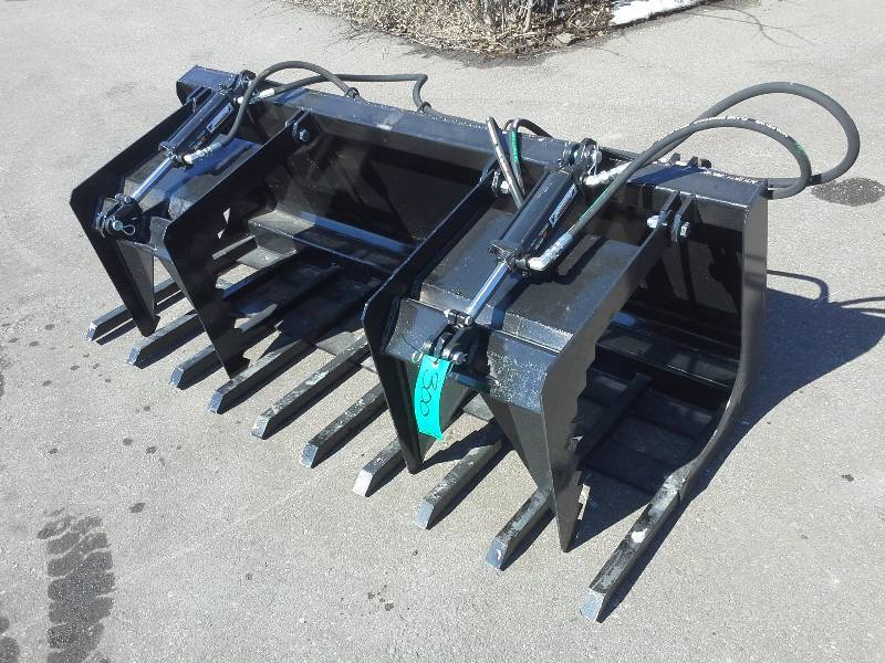 72 Double Grappler Bucket (Skid Steer Attachment)