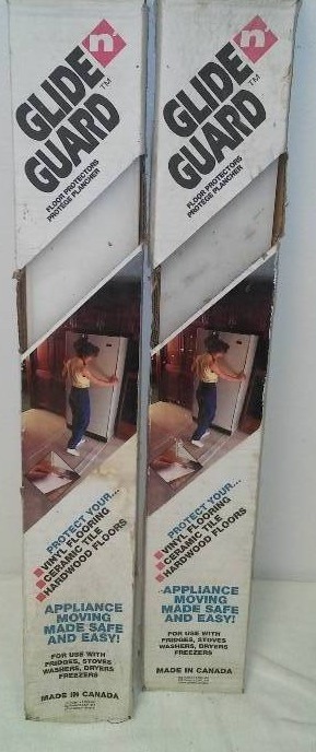 lot 18 image: Floor Glide Guards (10 pieces total) for moving appliances