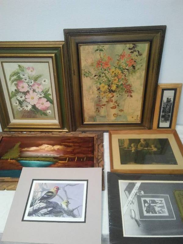 lot 86 image: Framed Artwork (5)