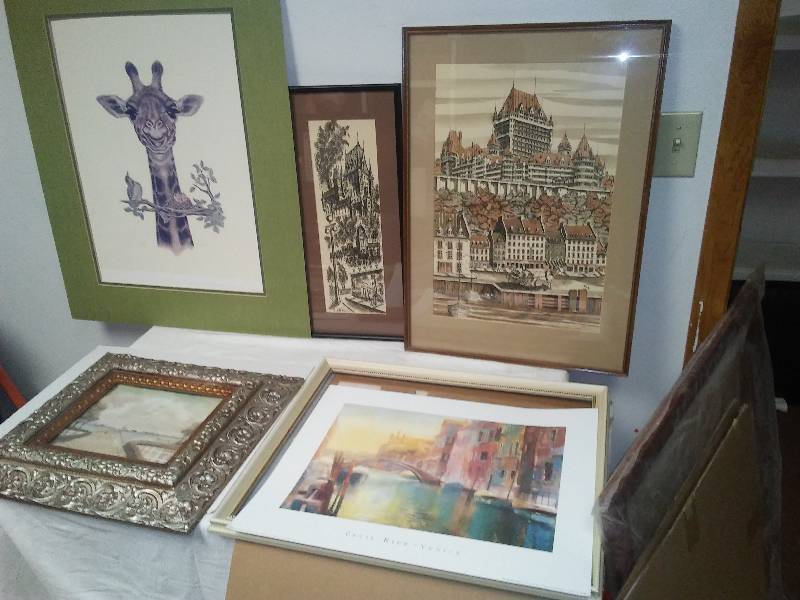 lot 93 image: Framed Artwork