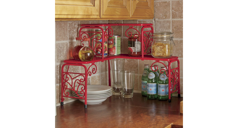 lot 46 image: Scroll Corner Shelf open box Retail...