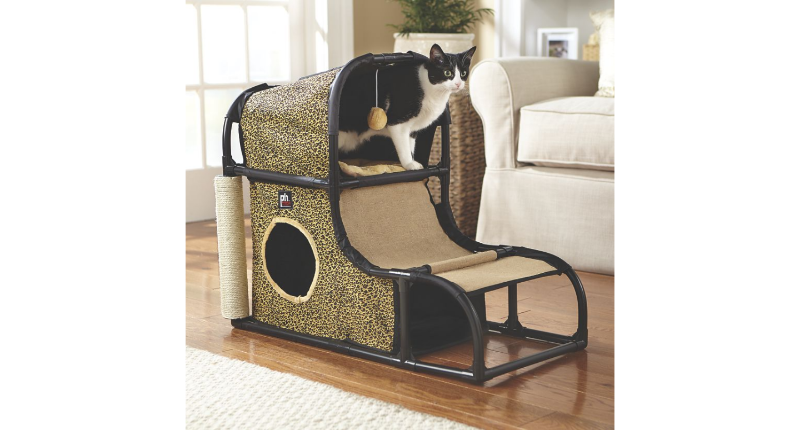 lot 125 image: Catville Leopard Loft open box Reta...