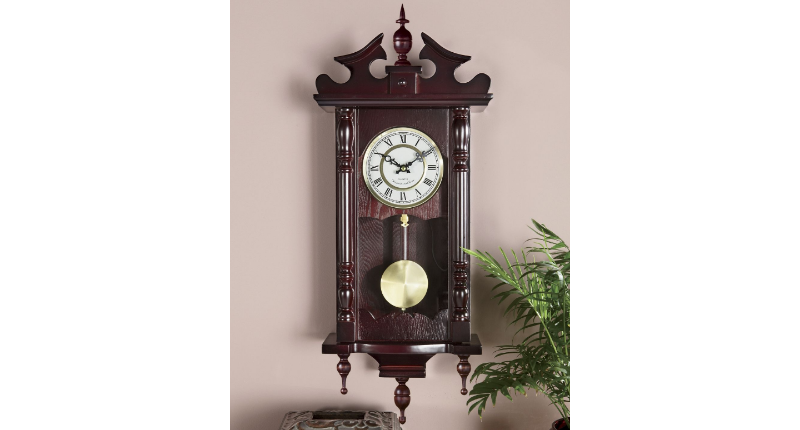 lot 135 image: Vintage Wall Clock open box, untest...