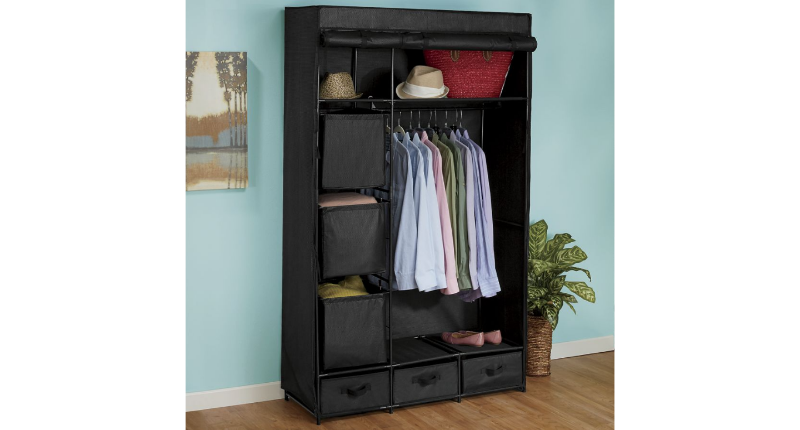 lot 195 image: Heavy-Duty Two-Tone Storage Closet ...