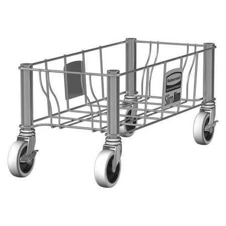 lot 286 image: Lot of 2 Rubbermaid CONTAINER DOLLY...