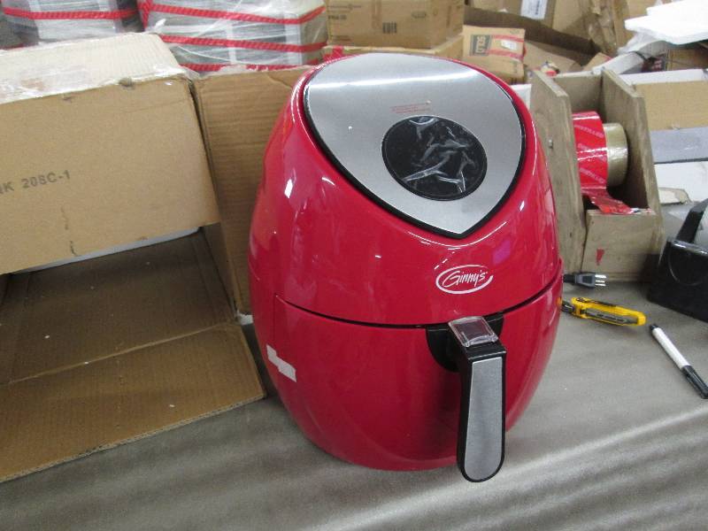 lot 17 image: X-Large Air Fryer by Ginnys open b...