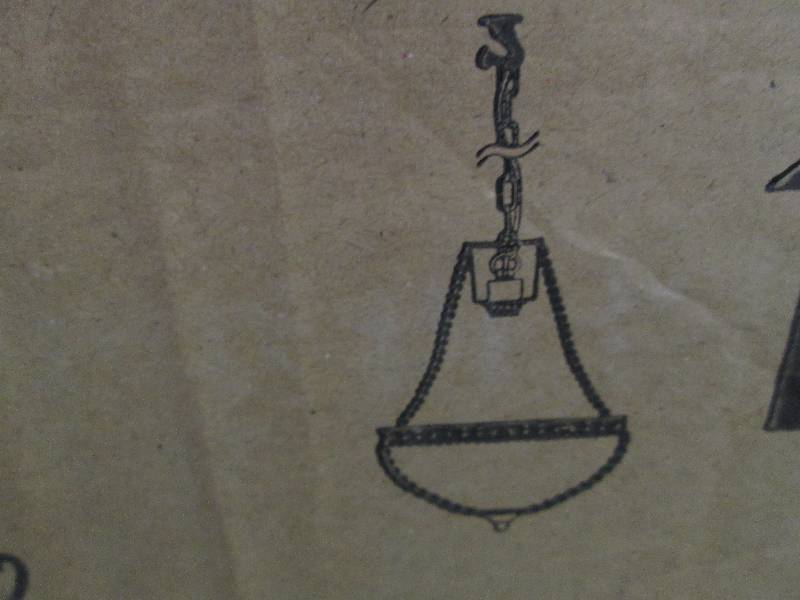 lot 53 image: Decorative Light Fixture...