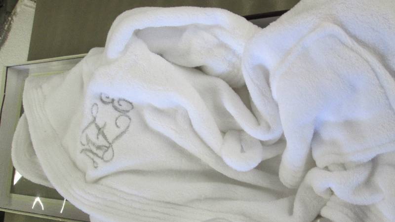 lot 223 image: Pre-Monogrammed Super Soft Short La...