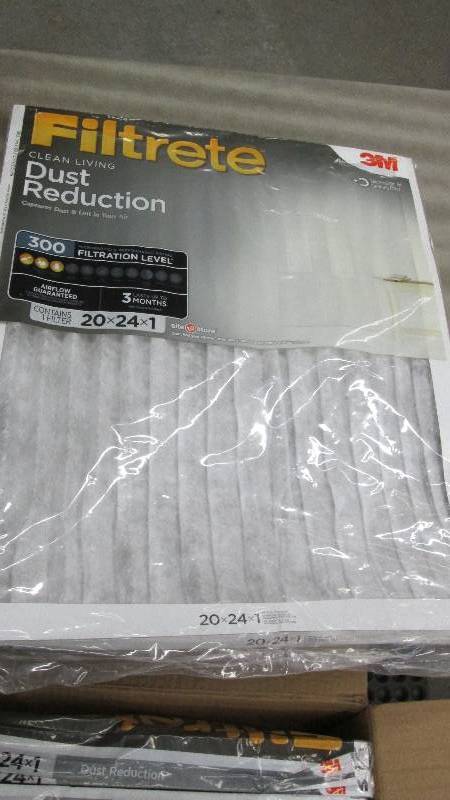 lot 256 image: Lot of 4 3M Dust Reduction Filter 2...