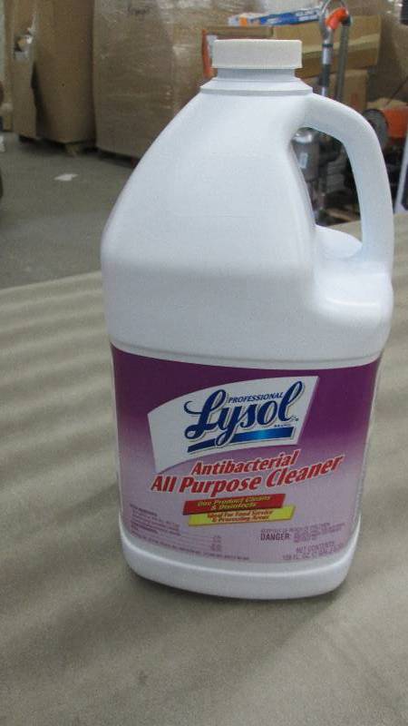 lot 292 image: Case of 4 Gallons Lysol Professiona...
