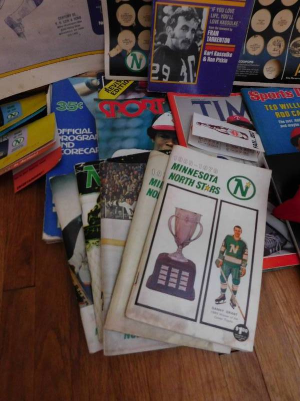 lot 56 image: 1970s Vikings & Minnesota North Star Memorabilia