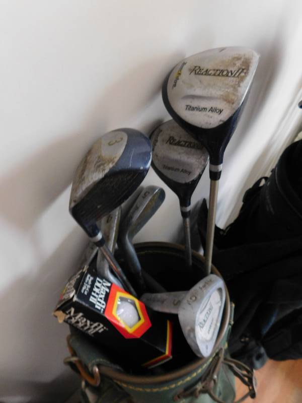 lot 86 image: Two Left-Handed Sets of Golf Clubs