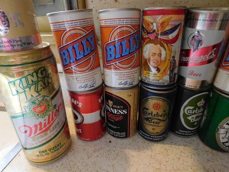 lot 102 image: Vintage Beer Can Collection