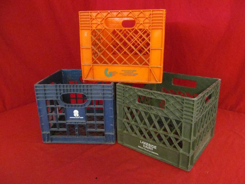 milk crates
