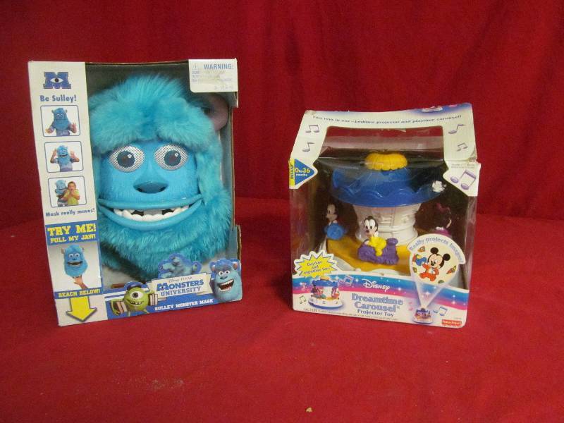 Disney Monster mask, Dream time Carosel Projector toy