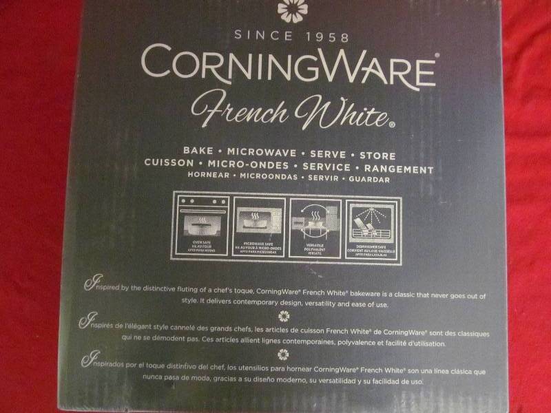 corning ware casserole dishes