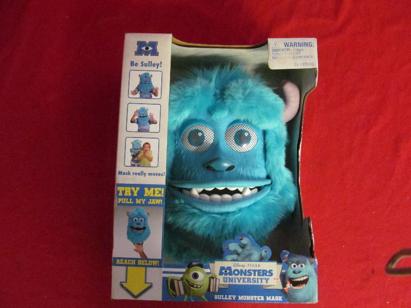 Disney Pixar Monster University Sulley Monster mask