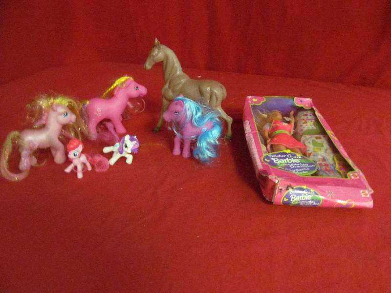 Barbie ,MY Little Ponys, Horse