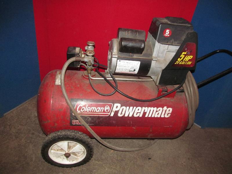 Coleman Powermate air compressor