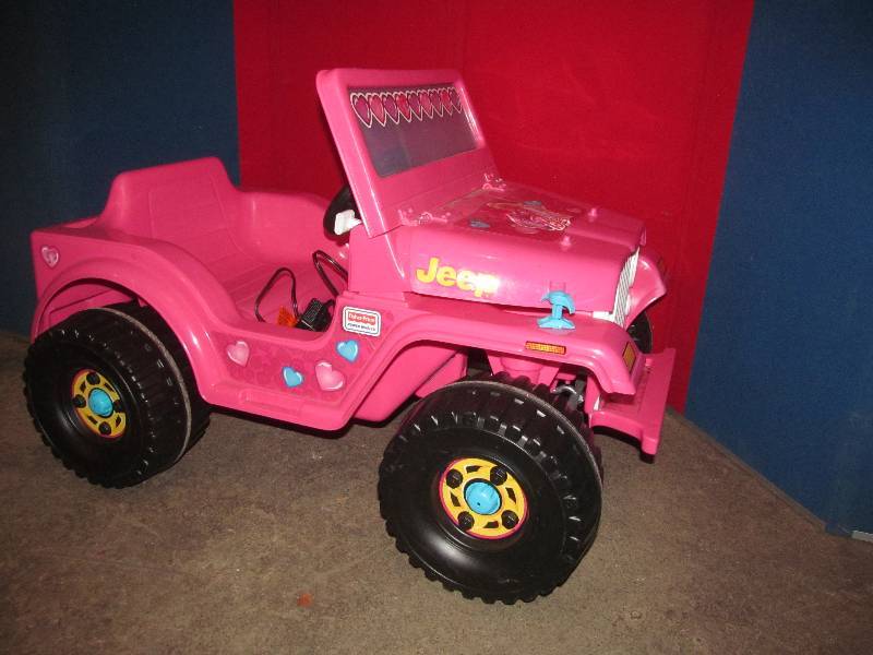 Fisher Price Barbie Jeep