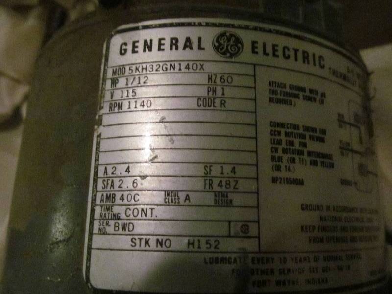 General Eletric motor