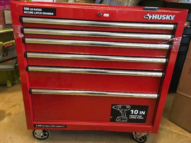 Husky 36 deals rolling tool chest