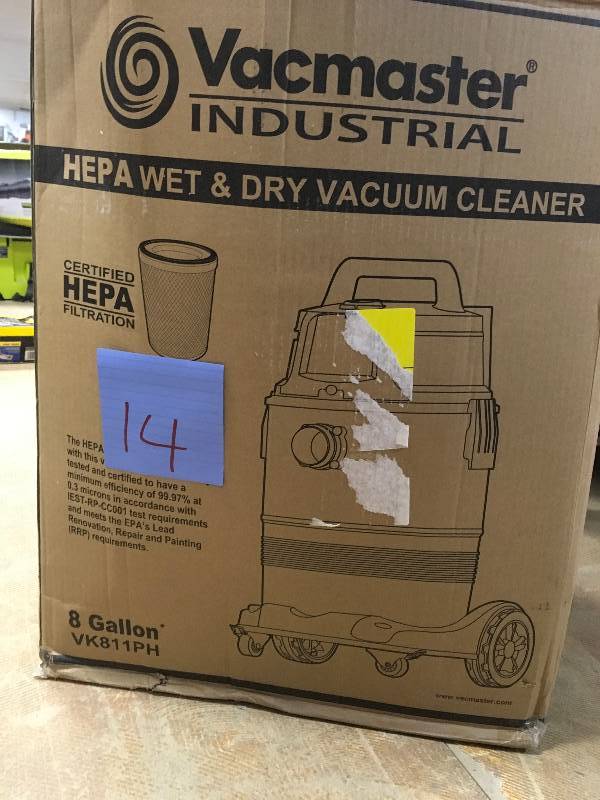 Vacmaster Hepa Wet and Dry Cleaner used in working condition
