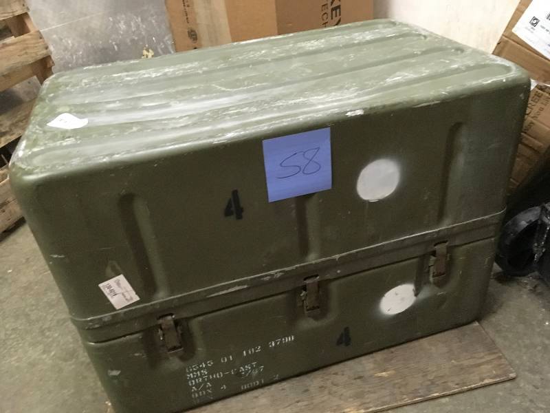 U.S. Military Surplus Aluminum XL Medical Storage Chest
