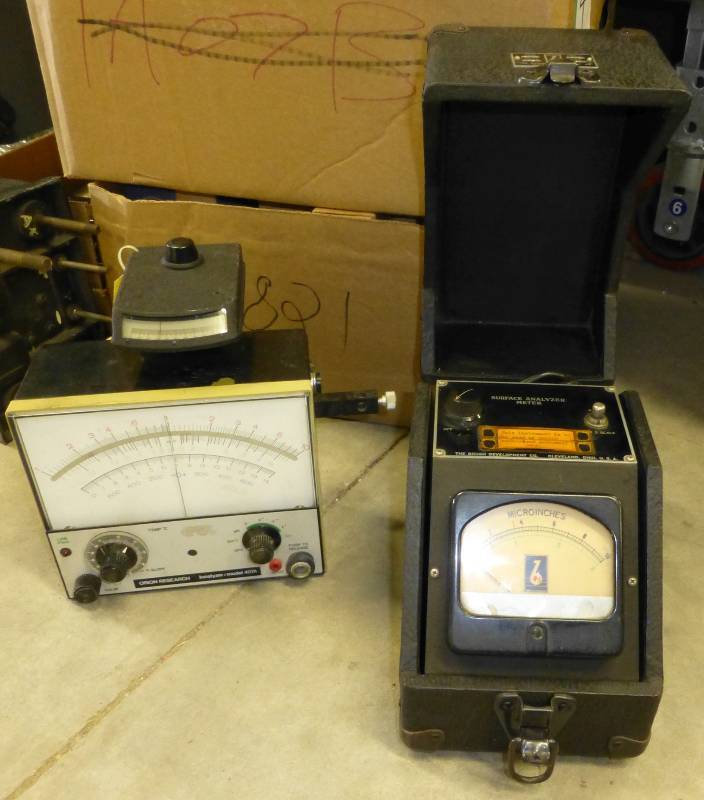 vintage ionalyzer, galvonometer, mi...