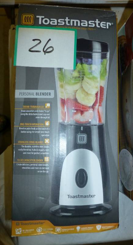 New Toastmaster personal blender...