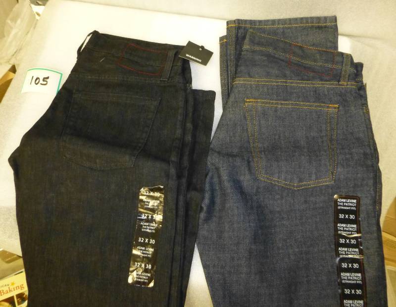 Two pair of Adam Levine Jeans Patri...