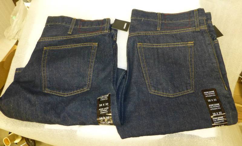 Two pair of Adam Levine Jeans Patri...