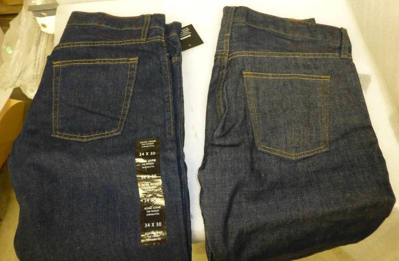 Two pair of Adam Levine Jeans Patri...